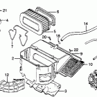 VF750F Воздухозаборник