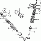 XR100 Распредвал и клапана