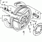 VF1000F Переднее колесо