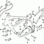 CR80R Frame @ ignition coil