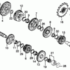VF750F Трансмиссия
