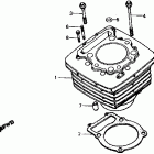XR500R Cylinder 83-84