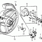 VF1000F Заднее колесо