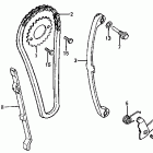 XL200R Цепь ГРМ и натяжитель