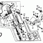 CR500R Shock absorber 84