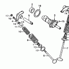 XL125S Распредвал и клапана