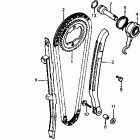 XR500R Cam chain @ tensioner 83-84