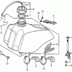 XR350R Fuel tank 83-84