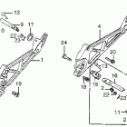 VF1000F Подножки