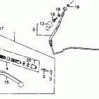 VF750F Цилиндр сцепления