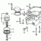 FT500 Oil pan @ oil filter
