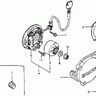 CR125R Alternator @ c.d.i. unit 83