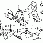 CX650T Заднее крыло