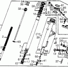 CB1100F Передняя вилка