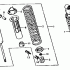 XL185S Задний амортизатор