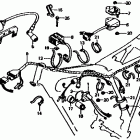 XL185S Wire harness @ ignition coil @ c.d.i. unit