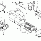 CB750SC Воздухозаборник