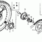 C70 Заднее колесо