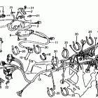 CX650T Wire harness @ ignition coil