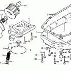 CB750SC Oil filter @ oil pan