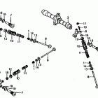 VF750S Распредвал и клапана