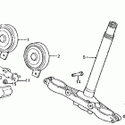 VT750C Steering stem @ horn