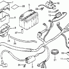 NU50M Wire harness @ battery