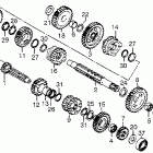 XR200R Трансмиссия