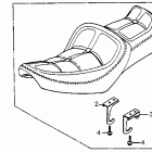 CX650C Сидение
