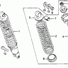 CM450A Задний амортизатор