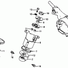 C70 Руль и панель переднего номера