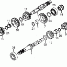 CX650C Трансмиссия