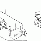 VT750C Фонарь задний