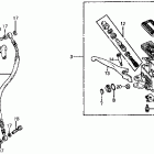 FT500 Fr. brake master cyl.