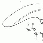 CB550SC Переднее крыло