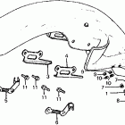 CX650T Переднее крыло