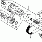 CB1100F Основной вал