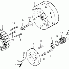 GL1100A Alternator @ starter clutch