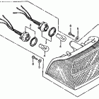 VF750S Фонарь задний