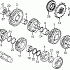 CB1100F Трансмиссия