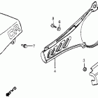 CR480R Seat @ side cover 83