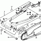 FT500 Swingarm @ chain case