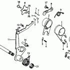 C70 Барабан и вилки переключения