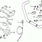 CM450E Cm450e handlebar @ top bridge