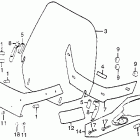 GL1100A Ветровое стекло