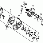 XL185S Oil pump @ oil filter
