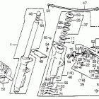 GL1100A Gl1100a  front shock absorber