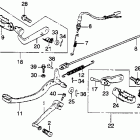 XL250R Footpegs @ gearshift brake pedals @ stands 82-83