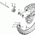 XR350R Front wheel 83