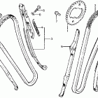 VT750C Цепь ГРМ и натяжитель